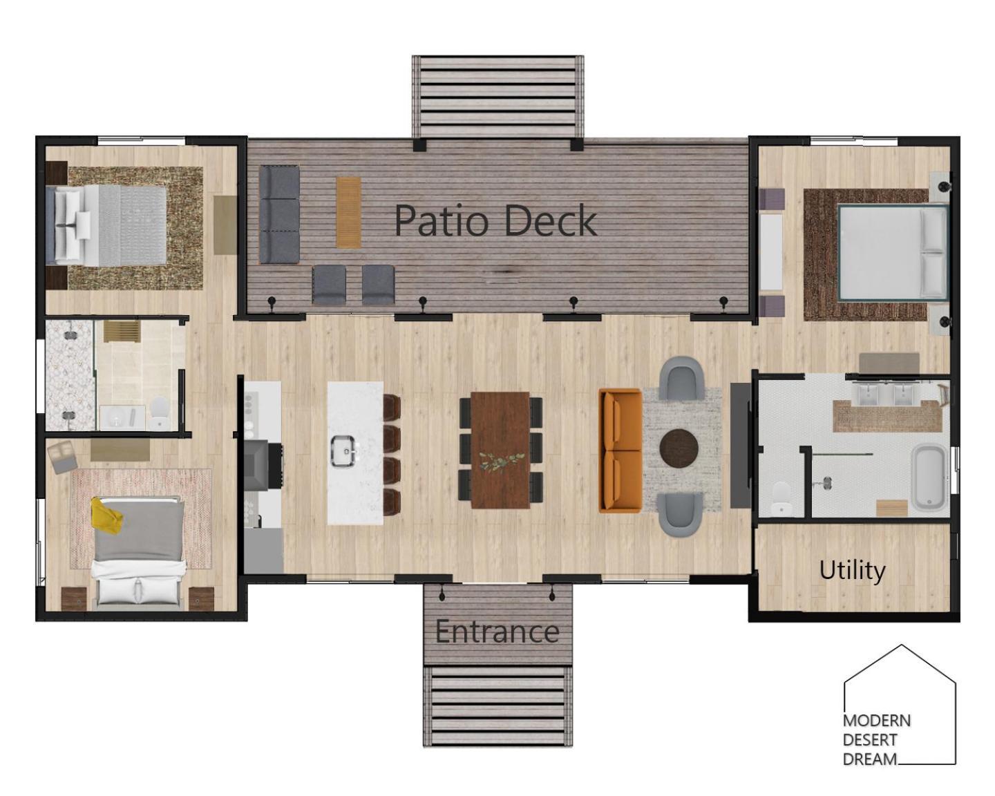 Modern Desert Dream - New Build Twentynine Palms Exteriér fotografie